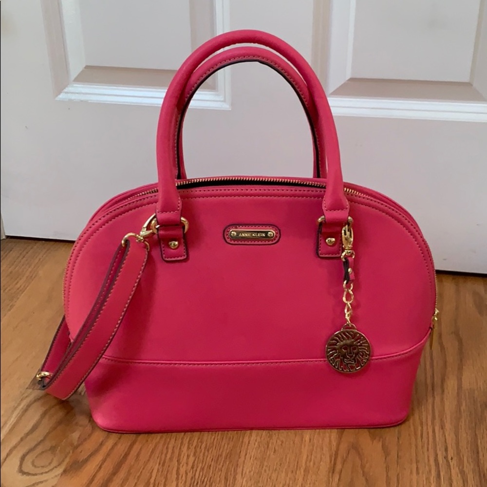 Pink Anne Klein purse